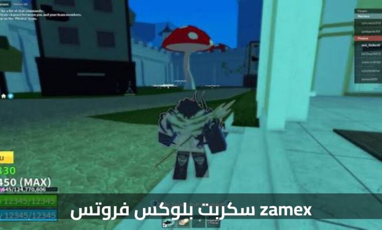 سكربت بلوكس فروت Zamex